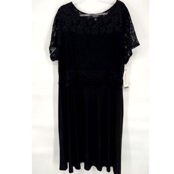 Perceptions petite lace black dress size petite XL - Picture 1 of 5